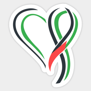 Love Palestine. Sticker